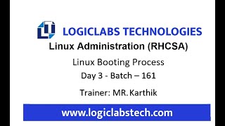 Linux Administration RHCSA Linux Booting Process [upl. by Ennovahc]