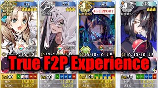 FGO Arts Looping with ONLY 3 Star Supports [upl. by Lundin]