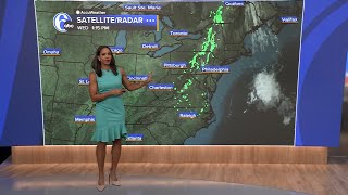 Brittany Boyer from 6ABC Action News with the afternoon AccuWeather forecast for October 2 2024 [upl. by Haceber]