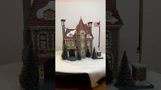 Dept 56 The Consulate Christmas in the City Christmas Building available at treasuretiquecom [upl. by Jasmina]