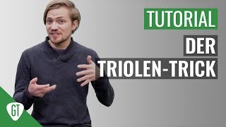 Triolen Rhythmus einfach lernen  Tipps und Tricks [upl. by Katharine404]