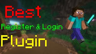 Best Register amp Login Plugin in Minecraft Server [upl. by Kehr407]