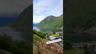 📍Vikøyri Sogn og Fjordane Norway 🇳🇴 noruega europacommeg eurotrip boraviajar [upl. by Anizor]