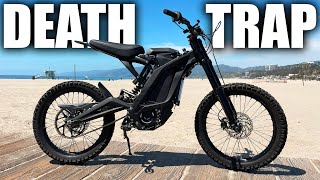 This 70 MPH ebike is DANGEROUS [upl. by Ramoj]