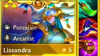 INFINITE LOOT HACK LISSANDRA 3 STAR 1V9 ⭐⭐⭐  TFT SET 11 [upl. by Meador]