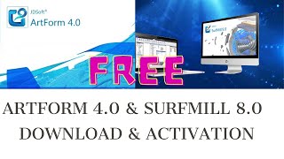 How to Download JDSOFT ArtForm 40 and SurfMill 80 free [upl. by Aryl834]