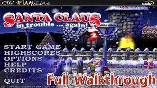 Santa Claus In Trouble Again  Full Walkthrough [upl. by Htebiram]