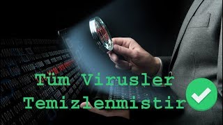 Bilgisayardaki Virüs Nasıl Temizlenir  Virüs Nasıl Silinir [upl. by Eeresid]