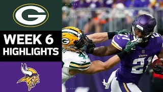 Packers vs Vikings  NFL Week 6 Game Highlights [upl. by Armilda]