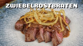 Schwäbischer ZWIEBELROSTBRATEN  traditionelles REZEPT mit KNUSPRIGEN ZWIEBELN  BBQVideo  0815BBQ [upl. by Sualkin201]