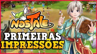 NOSTALE  PRIMEIRAS IMPRESSÃ•ES GAMEPLAY  MMORPG GRATUITO E MUITO LEVE PARA PCS [upl. by Asilehc]