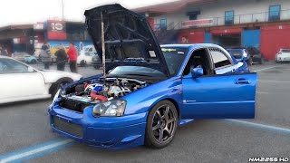 550HP Subaru Impreza STi 21L Stroker INSANE OnBoard SOUND [upl. by Polk708]