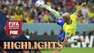 Brazil vs Serbia Highlights  2022 FIFA World Cup [upl. by Onileva484]