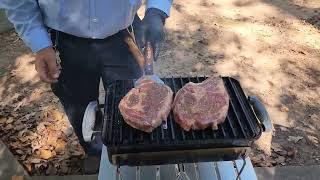 how to grill perfect ribeye everytime weber go anywhere [upl. by Sonia]