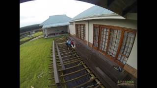 4 Everdeck Time Lapse Decking Installation [upl. by Ettezus]