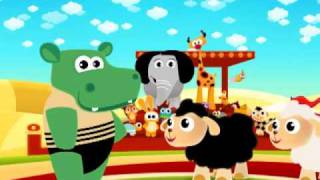 Cartoon animation for babies quotthe hippoquot [upl. by Eniarral]