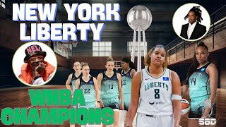 🚨Breaking🚨New York Liberty and Sabolly put the clamps on Minnesota in OT to win the WNBA Title [upl. by Kcirdneh331]