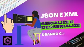 COMO SERIALIZAR E DESSERIALIZAR JSON E XML EM C [upl. by Anemix]