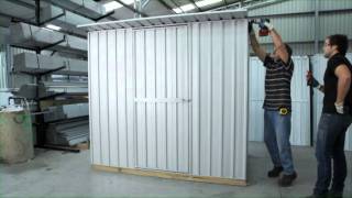 Shed Assembly  Flat or Sloping Roof  Garden Master Sheds [upl. by Che956]