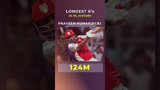 Longest Six in IPL  Top 5 Longest Six in IPL History [upl. by Kalam]