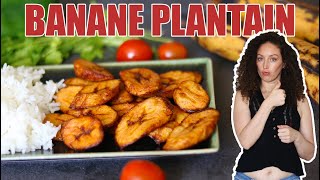 Comment faire des bananes plantains frites 🍌 Afrique de lOuest [upl. by Ciccia]