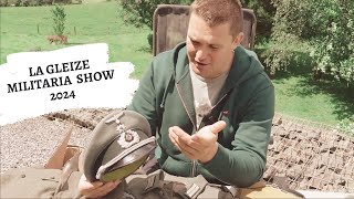 La Gleize militaria show 2024  Bevomilitariacom [upl. by Nats]