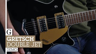 Gretsch Electromatic Double Jet Demo [upl. by Eelannej]