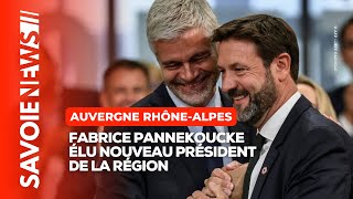 Fabrice Pannekoucke élu nouveau président de la Région Auvergne RhôneAlpes [upl. by Elodea]