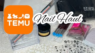 Best TEMU NAIL ART Supplies  NAIL SUPPLY HAUL [upl. by Wait]