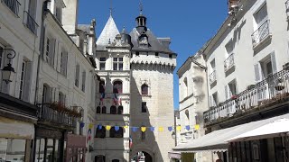 La cité royale de Loches France  IndreetLoire [upl. by Anahpets]