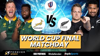 MATCH DAY Springboks vs All Blacks Rugby World Cup 2023 Final Build Up [upl. by Trace616]