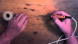 How to tin a soldering iron tip [upl. by Kidd409]