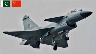 First Deployment of Pakistan J10CE Jet in Exercise with China [upl. by Ahsikram516]