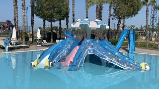 childrens pool Sentido Selin Kamelya collection hotel Side Turkije [upl. by Nannette]