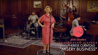 Misery Business  Paramore 1940s Jazz Cover ft Therese Curatolo [upl. by Terrag]