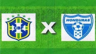 Brasil 5 x 0 Honduras  Amistoso Internacional 16112013  Jogo Completo [upl. by Lemal]