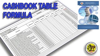 CASHBOOK TABLE COMPUTATION FORMULA  BARANGAY ACCOUNTING [upl. by Asserrac223]