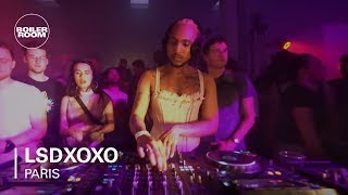 LSDXOXO  Boiler Room Paris Fusion mes Couilles [upl. by Attennek513]