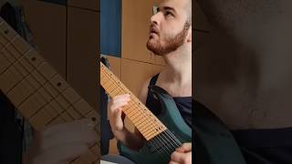 first rational gaze on the harley benton 8string rationalgaze meshuggah harleybenton [upl. by Zach]