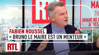 Impôts  quotBruno Le Maire est un menteurquot selon Fabien Roussel [upl. by Vikky561]