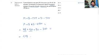 🧩 Luglio 2024  Logica n° 97  I partecipanti a una gara di corsa sono 150 di cui 98 maschi 120 b… [upl. by Moureaux]