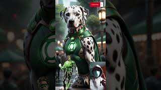 AVENGERS But Dalmatian Dog 🔥 Marvel amp DC characters AI shorts [upl. by Atelokin]