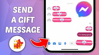 How to Send Gift Message on Messenger [upl. by Ecnarual]