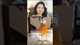 Haldi water for glowing skin morning drink 10 day skin glow chalegeshots skincarelike drink [upl. by Nahsrad162]