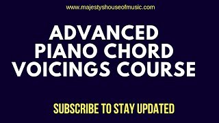 Advanced Piano Course Piano Chord Voicing amp Tritones Full Length Course Instructor  Caleb [upl. by Treacy303]