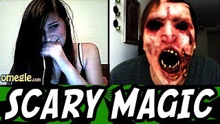 Scary Magic Prank on Omegle [upl. by Horbal]