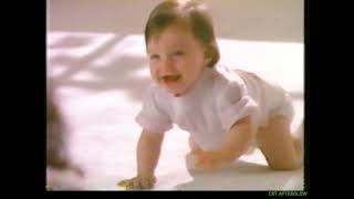 1990 Pampers Commercial  Worst Diaper Experiences  Stops Messy Leaks  Dry and Happy Babies [upl. by Fitzgerald]