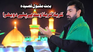 Karbala Karbala Wasdy Paye Do Bhera  Syed Abbas Haider Naqvi [upl. by Cairistiona]