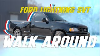 🚗 Ford Lightning SVT Walk Around Unveiling the Beast with First Class Rides 🌩️ [upl. by Notxap]