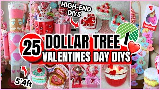 Dollar Tree VALENTINES DAY DIYS 2024 💕│DIYS that DONT LOOK CHEAP 125 HACKS for 2024 [upl. by Agnes962]